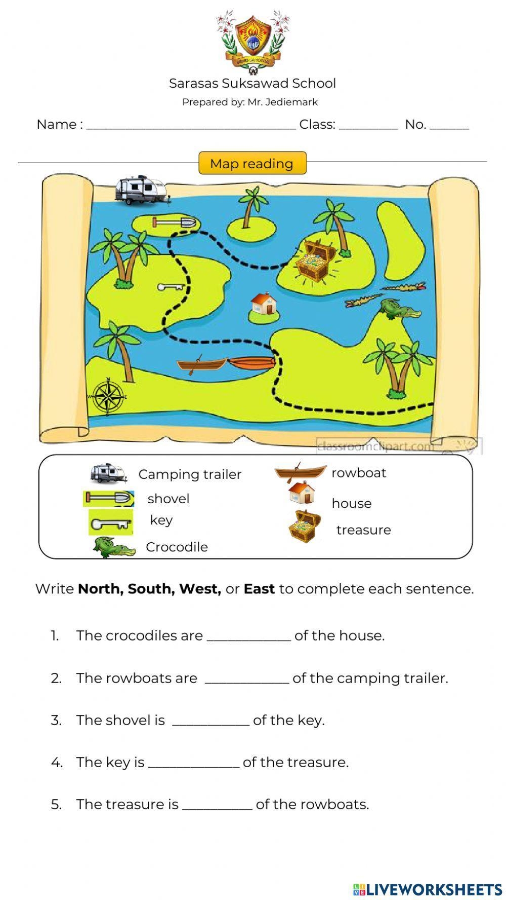 Liveworksheets A Camping Trip Multiple Choice