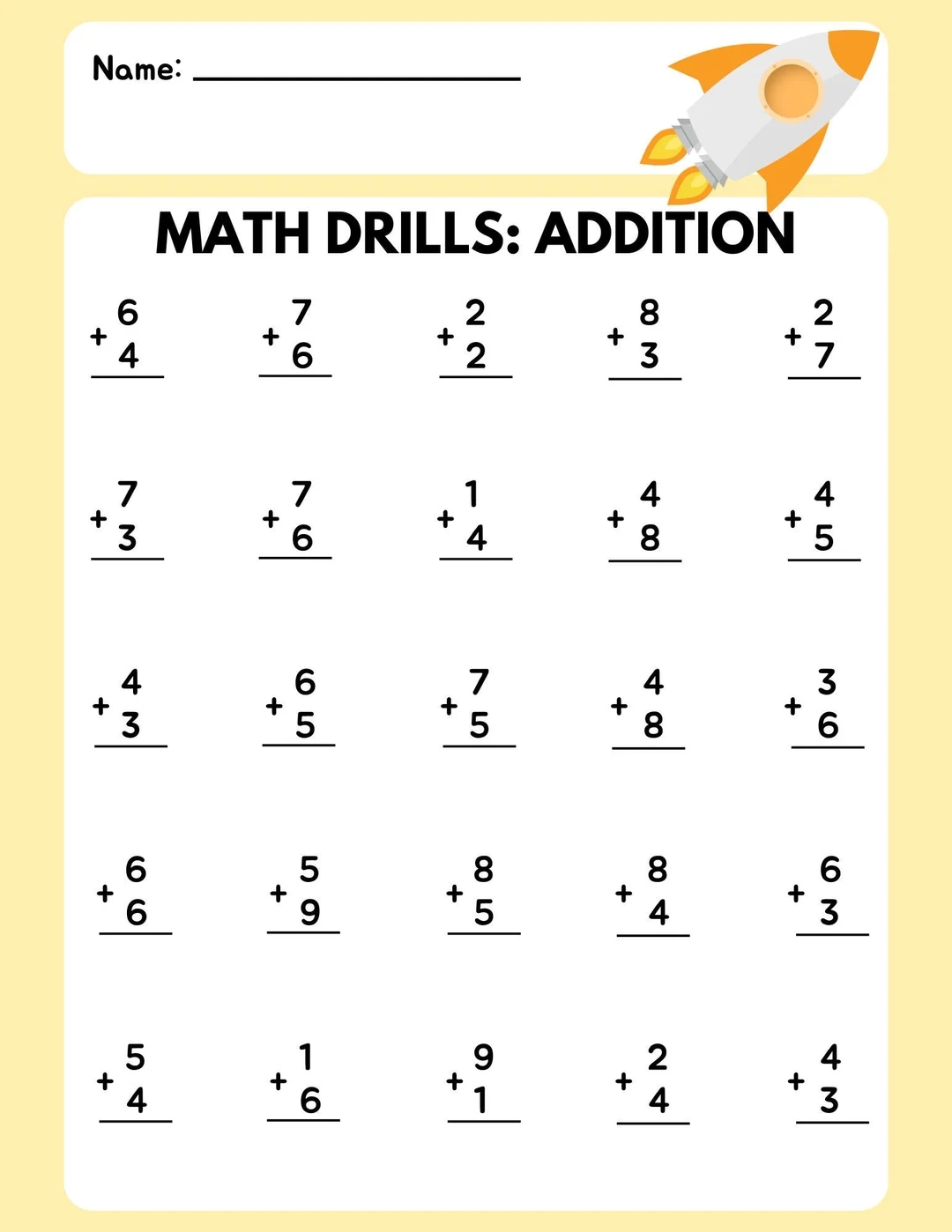 Printable Math Addition Worksheets Grade 4