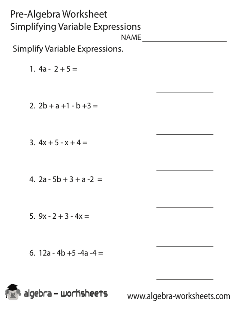 Math For 8th Grade Worksheets