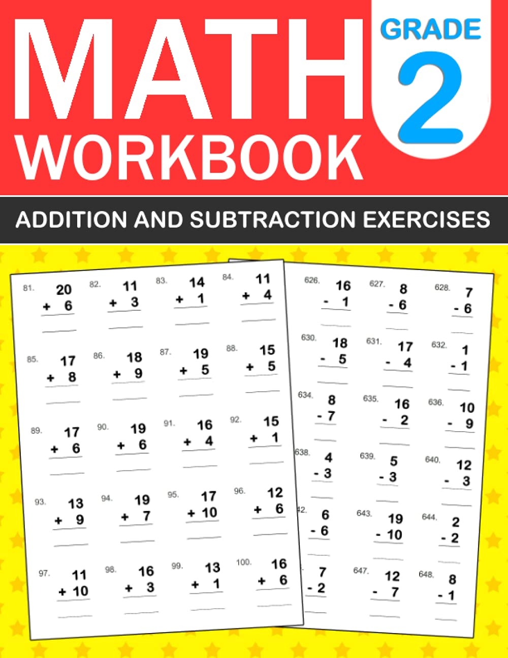 Math Workbook Grade 2 Addition And Subtraction Exercises Math Practice Workbook For Grade 2 With 1200 Exercises 2nd Grade Math Workbook Addition One Page Per Day To Be Great