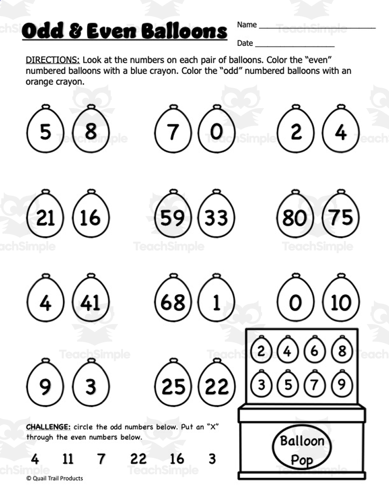 Math Worksheets Carnival Games For Grade 2 By Teach Simple
