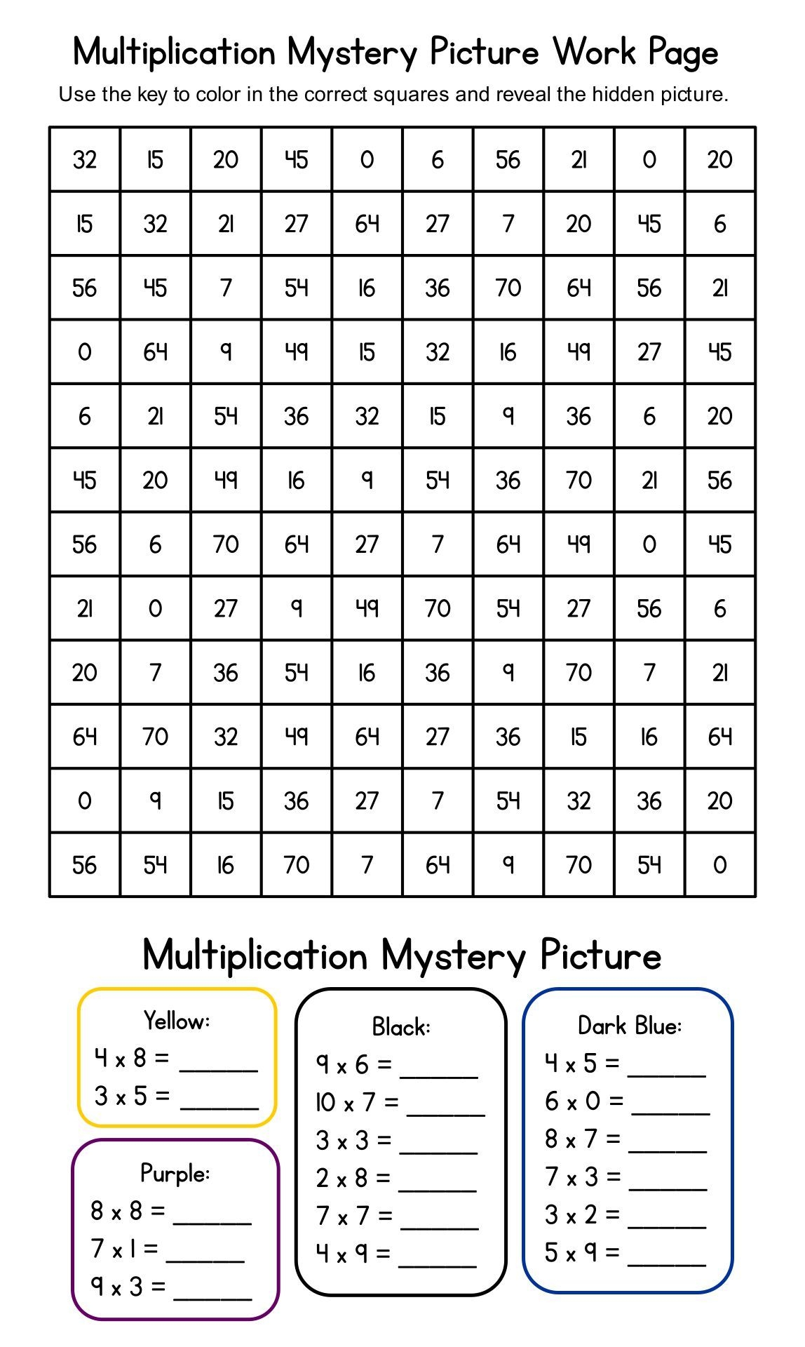 Math Worksheets FREE Printable Worksheets Worksheetfun Worksheets Library