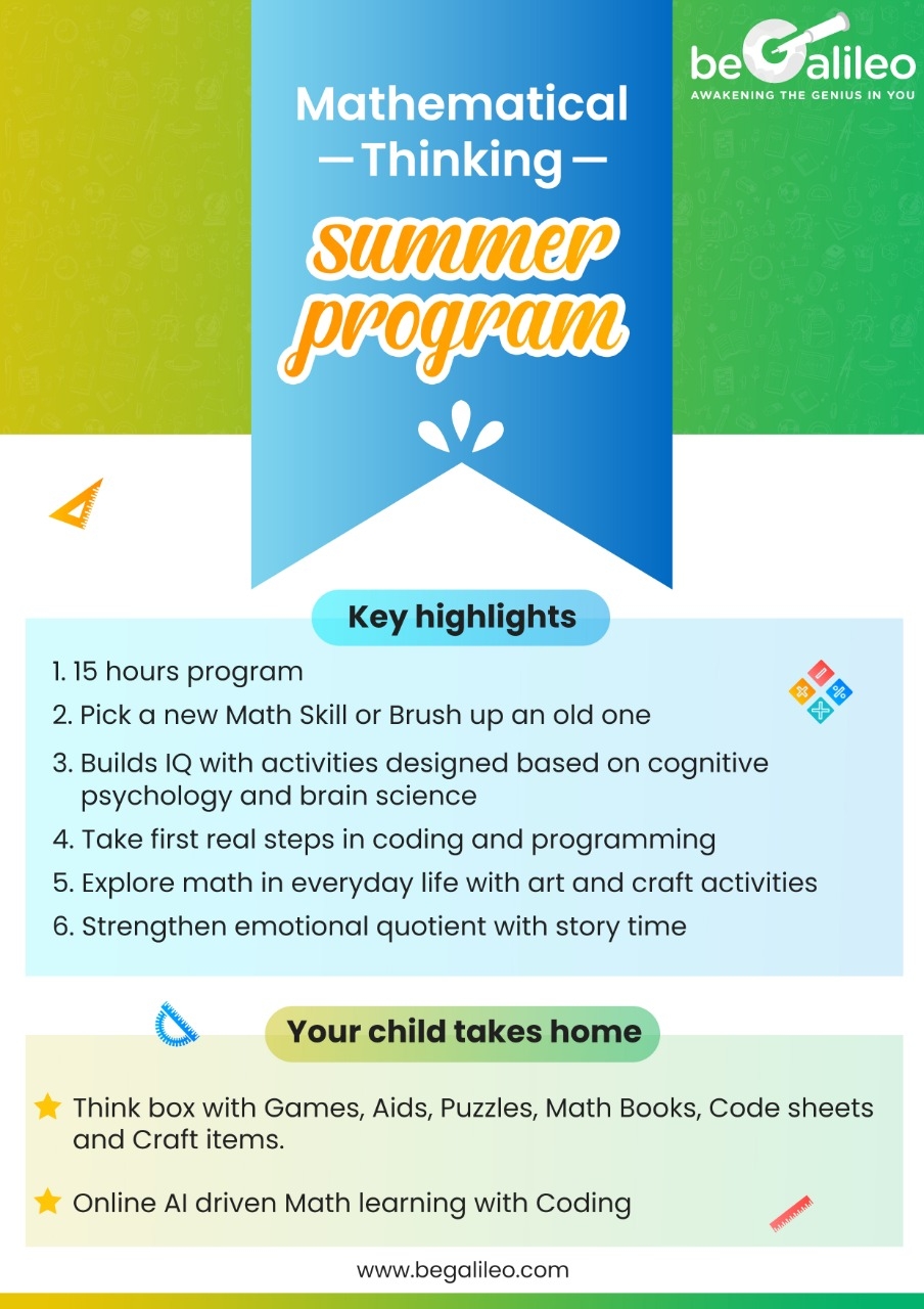 Summer Camp Math Activities