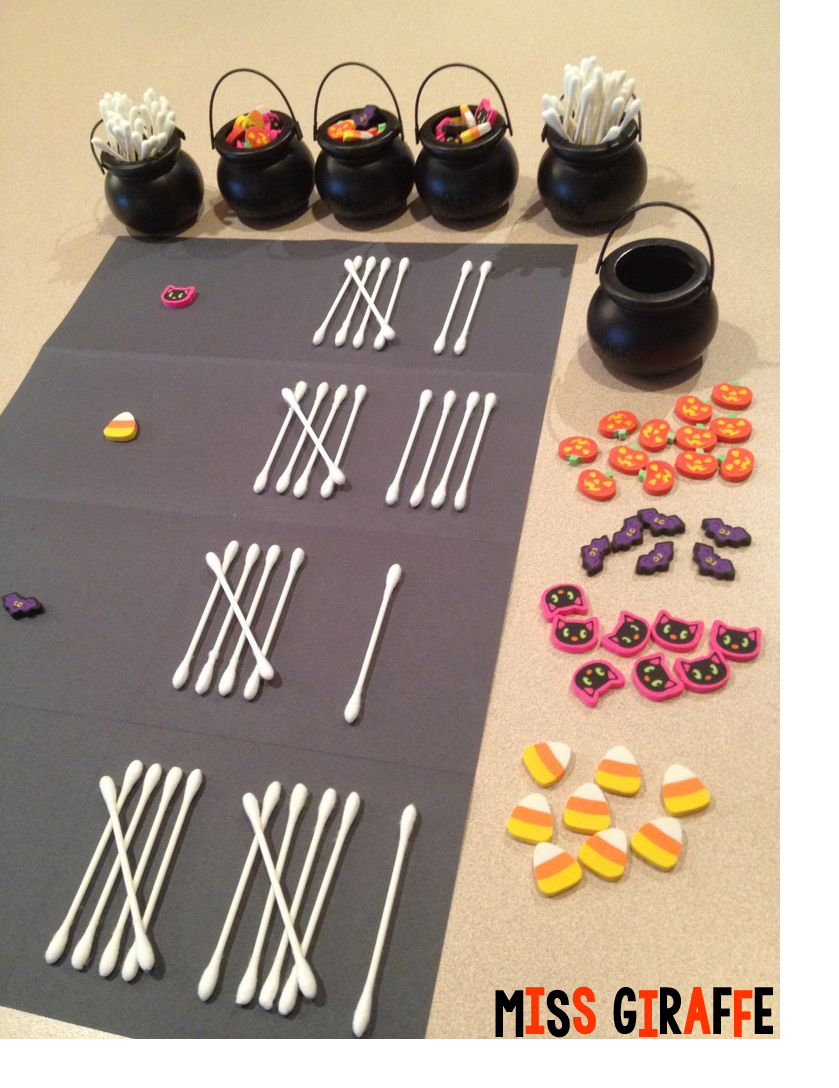 Miss Giraffe s Class Halloween Math Ideas
