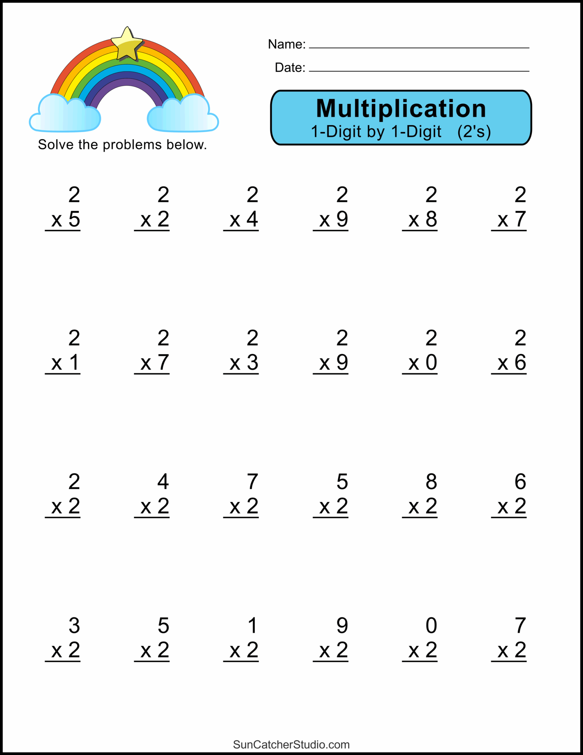 3rd Grade Printable Worksheets Pdf