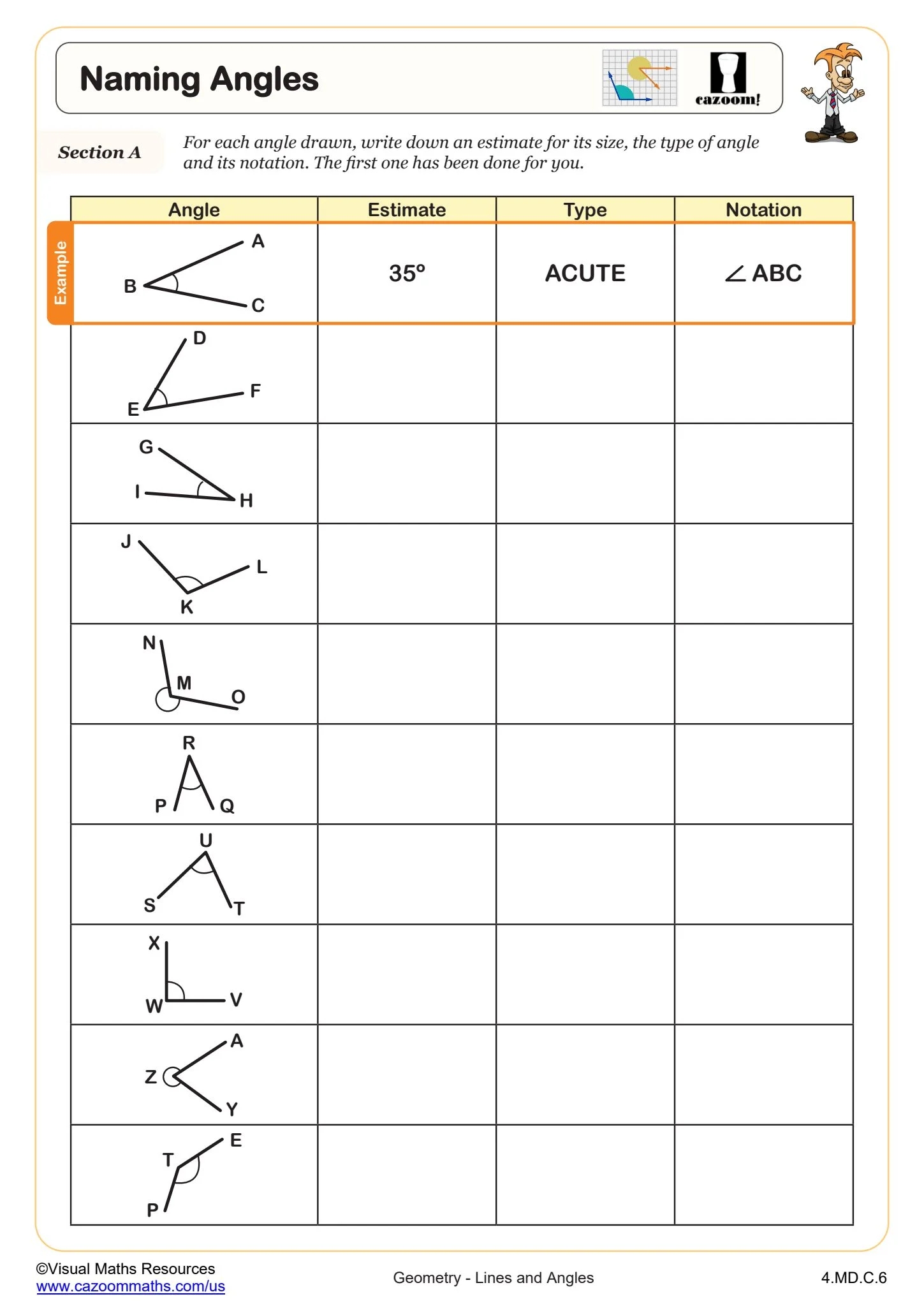 Free Printable 4th Grade Math Worksheets Pdf