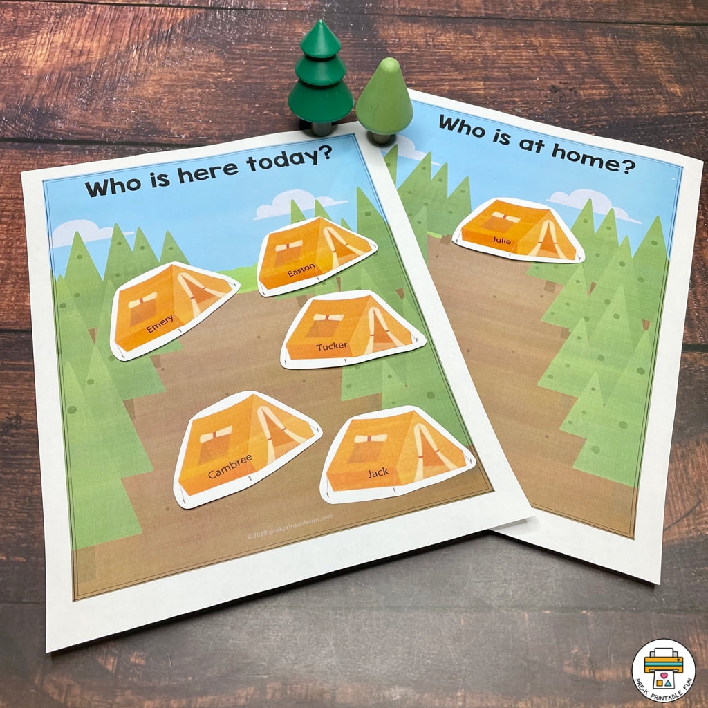 Preschool Camping Lesson Planning Ideas Pre K Printable Fun