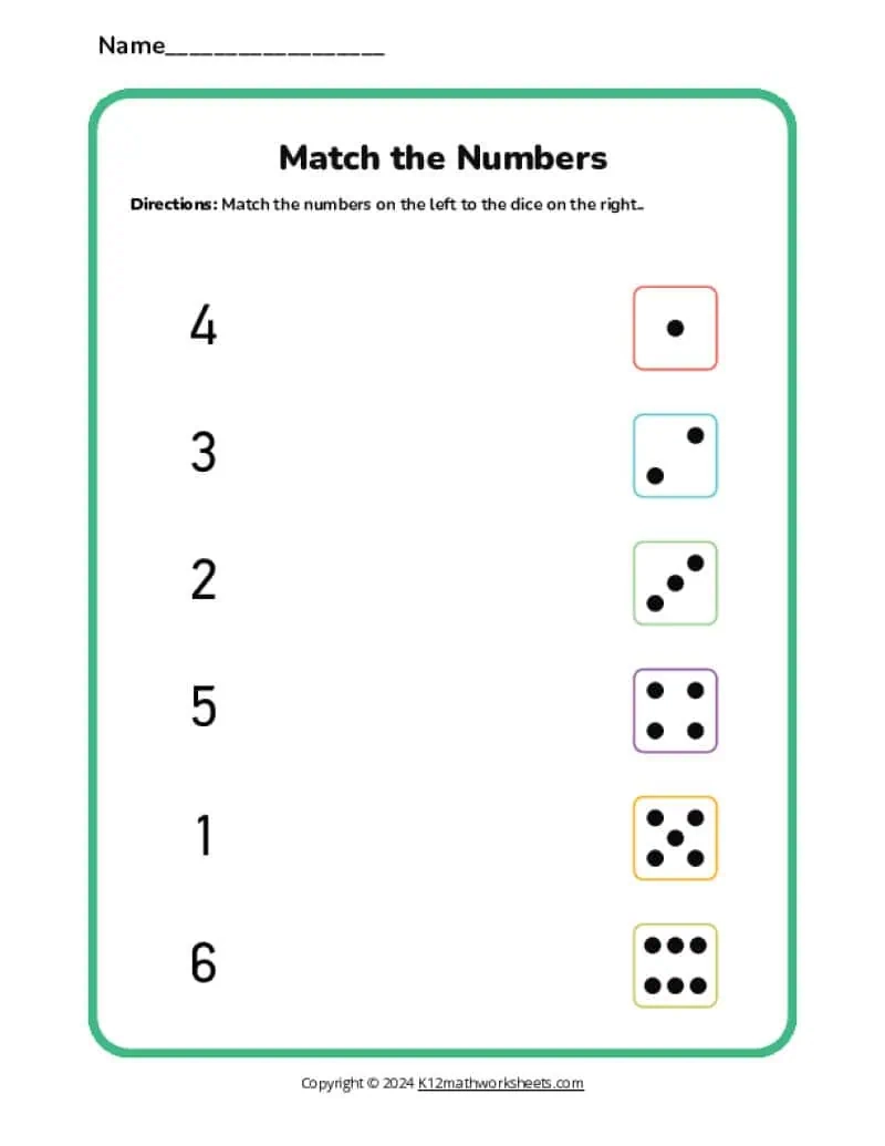 Preschool Math Worksheets K12 Math Worksheets