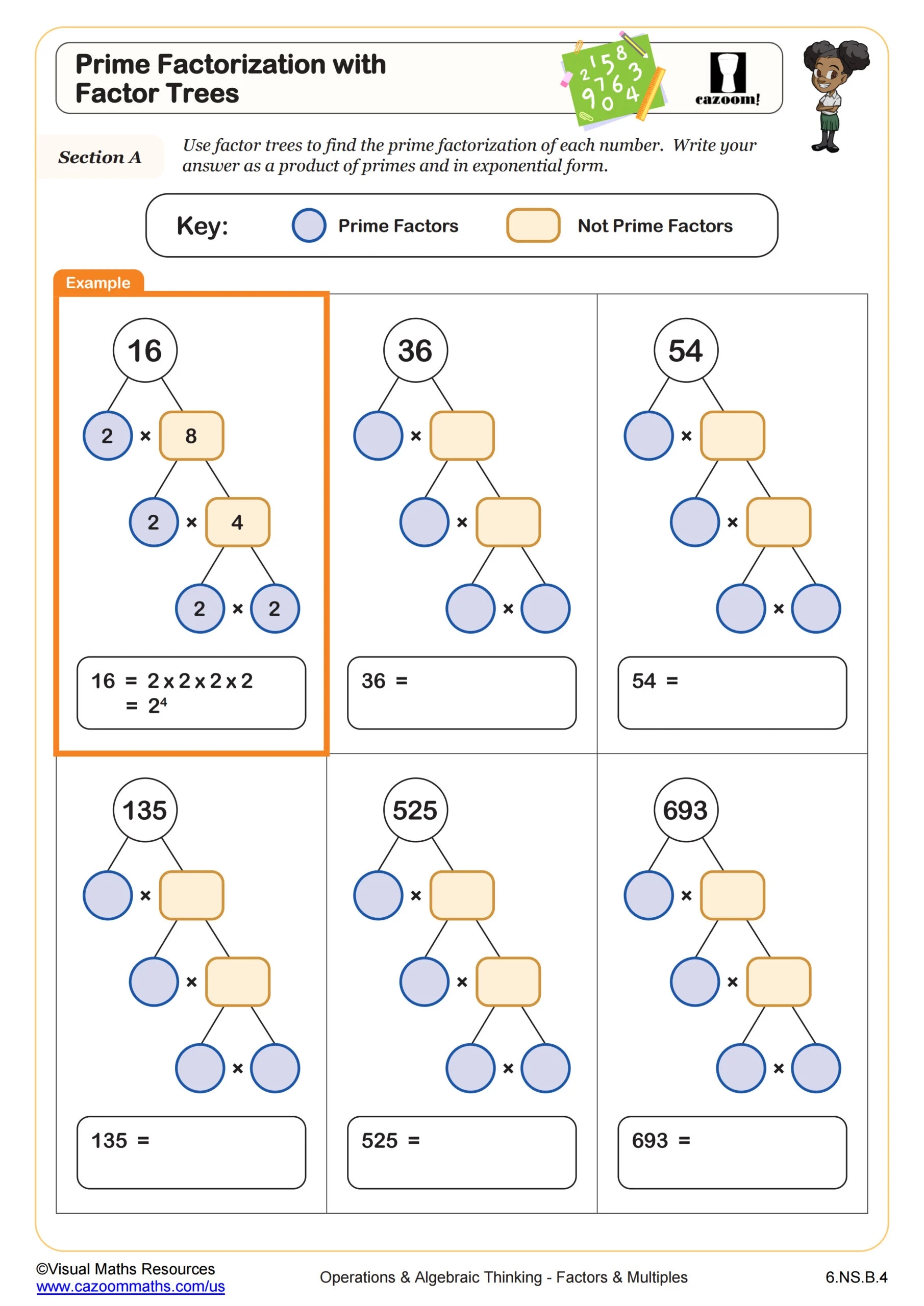6th Grade Printable Worksheets With Answers