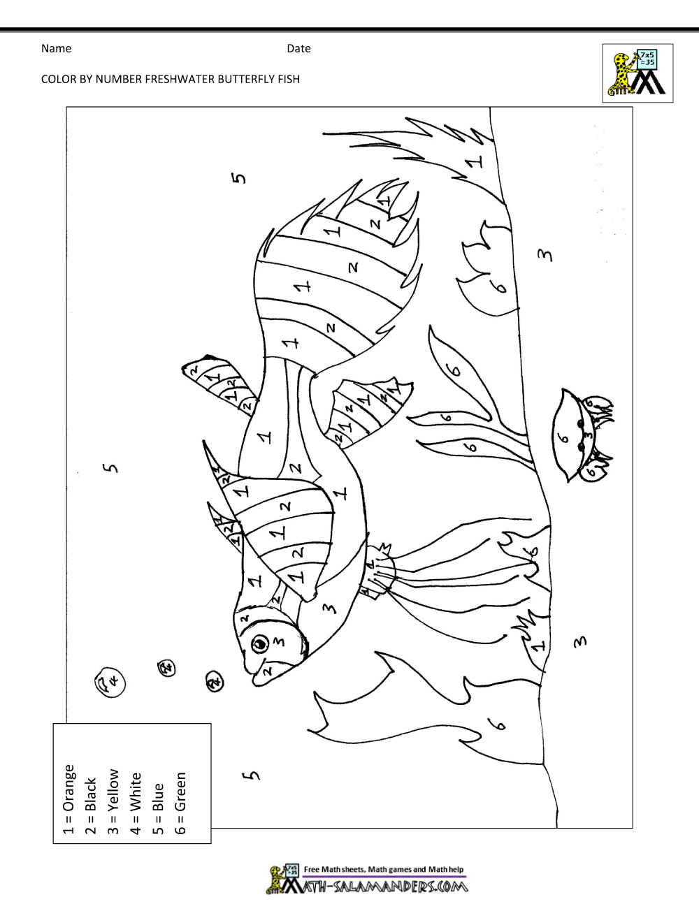 Printable Coloring Worksheets