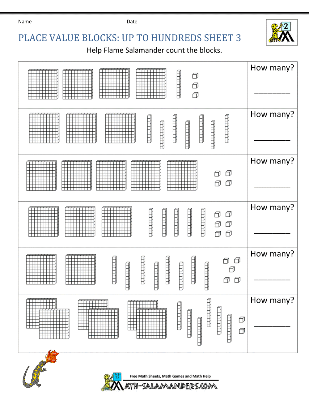 Printable Place Value Worksheets Grade 2 Learning How To Read 711