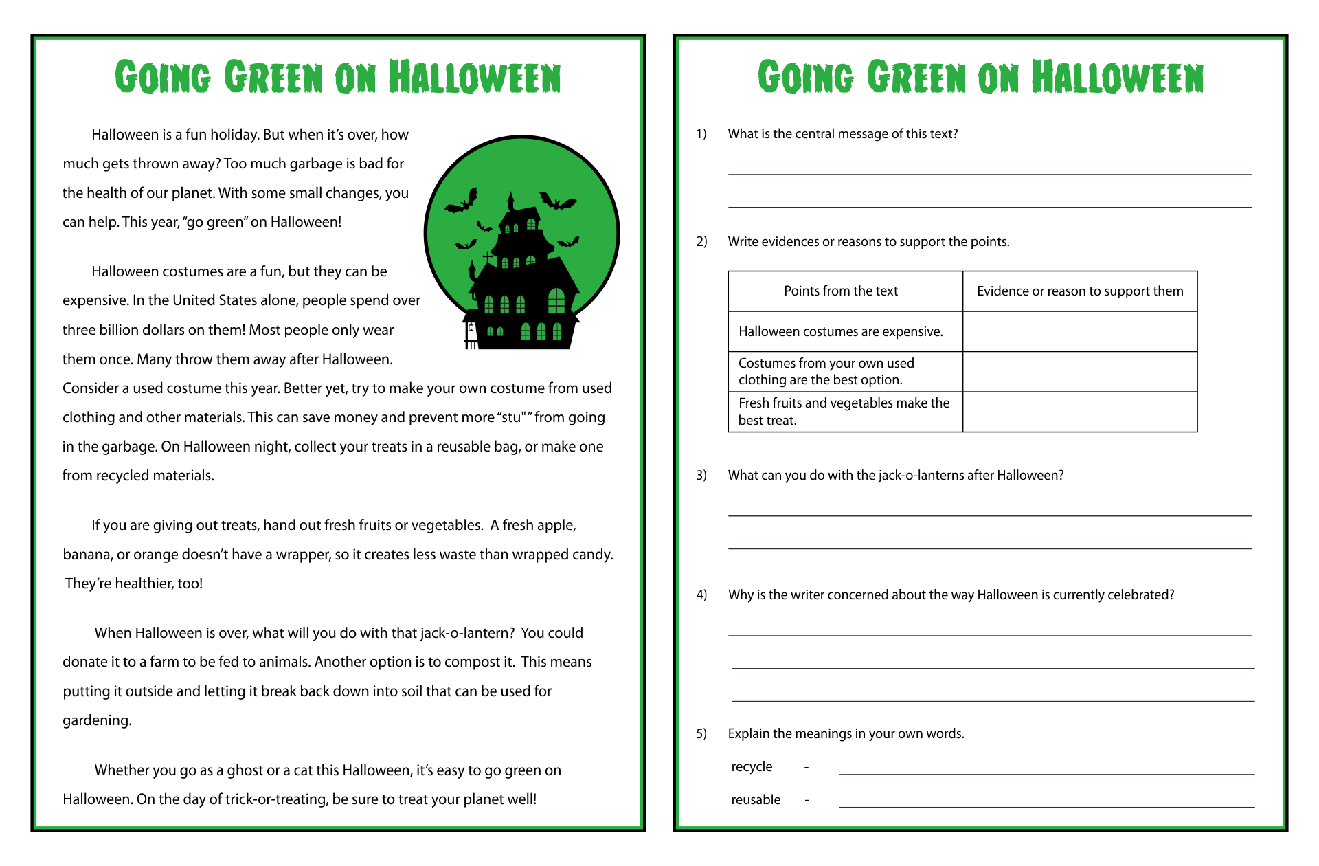 Reading Comprehension Worksheets 5th Grade Fill And Sign Worksheets Library