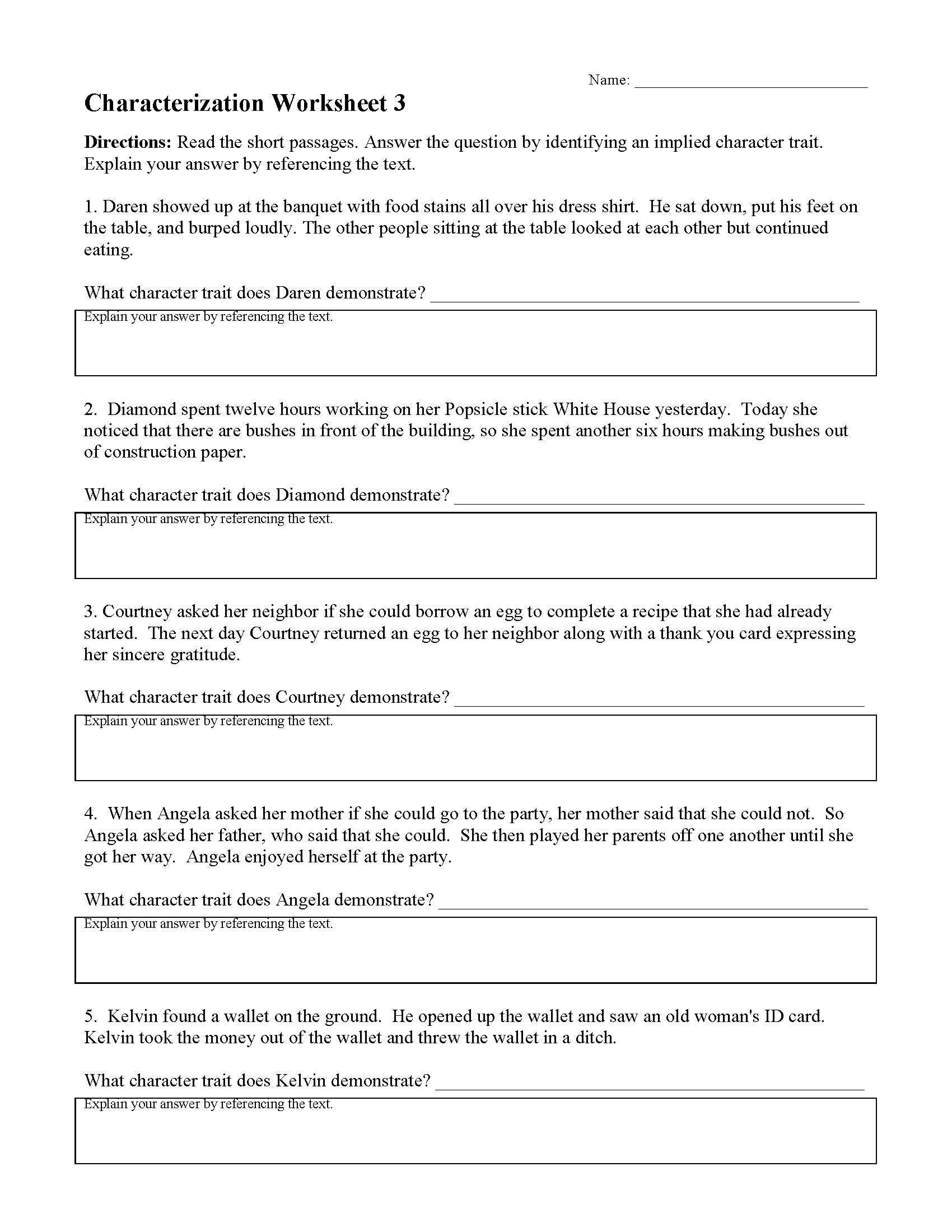 Reading Comprehension Worksheets Online Or Printable