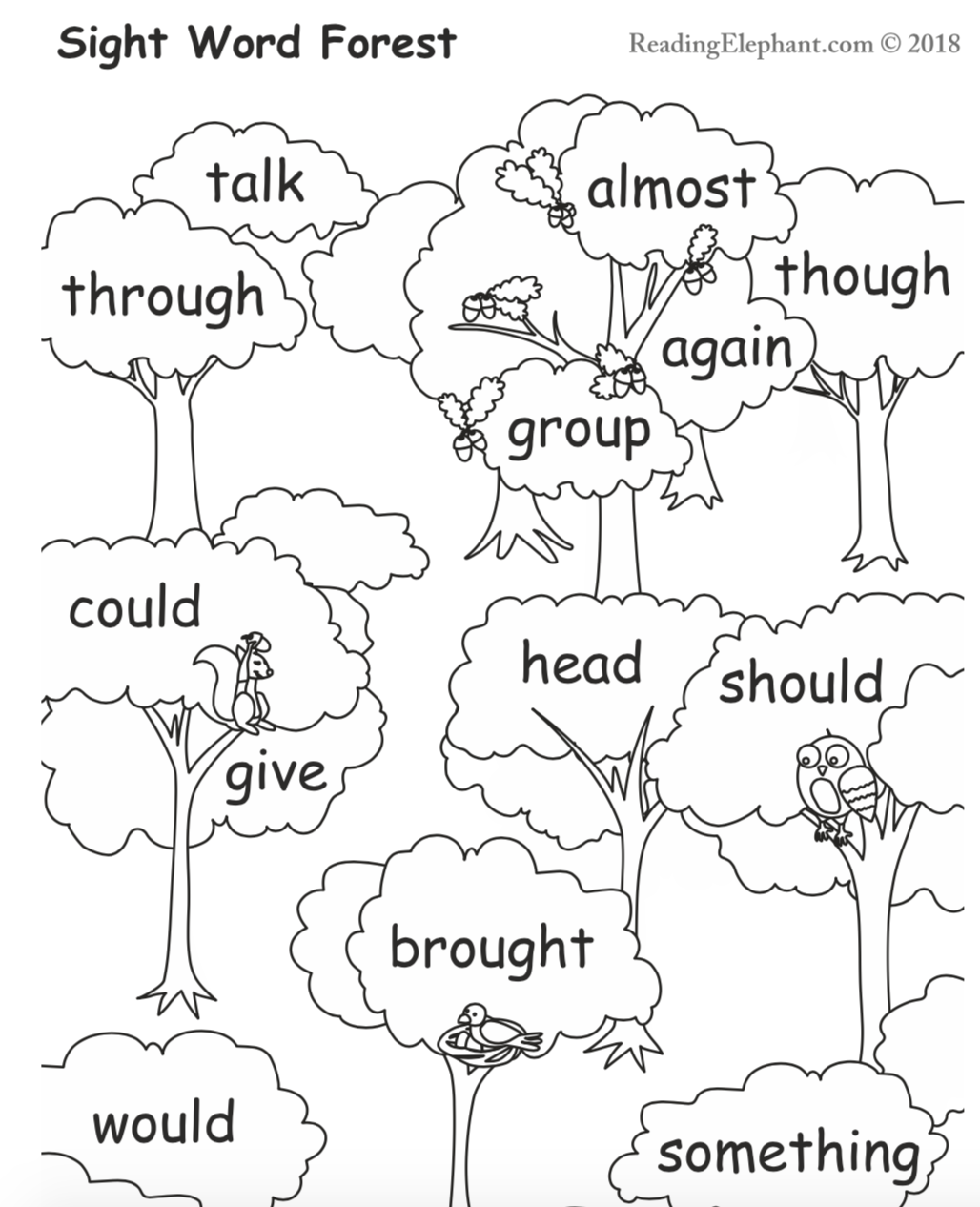Printable Worksheets For 1st Grade Reading