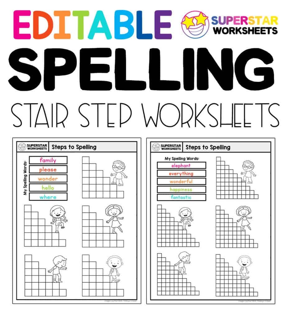 3rd Grade Worksheets Free Printables Spelling