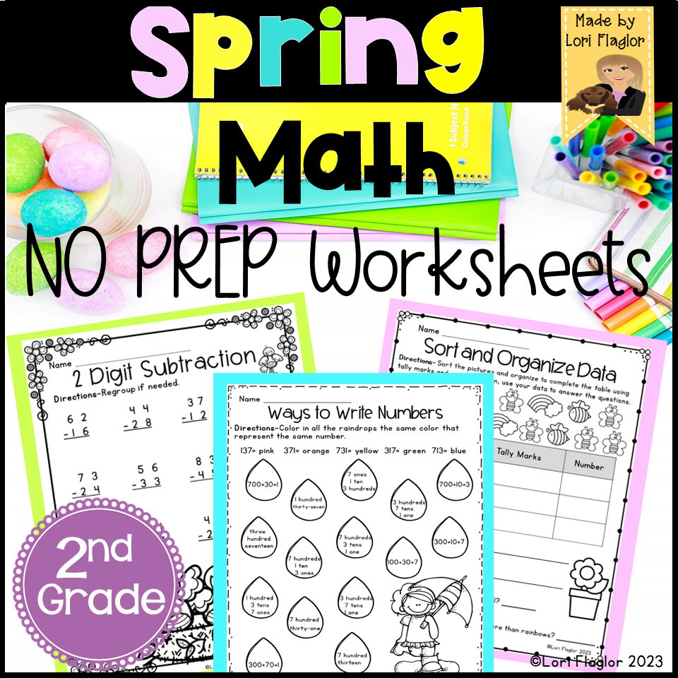 Free Math Worksheets Printables For 2nd Grade