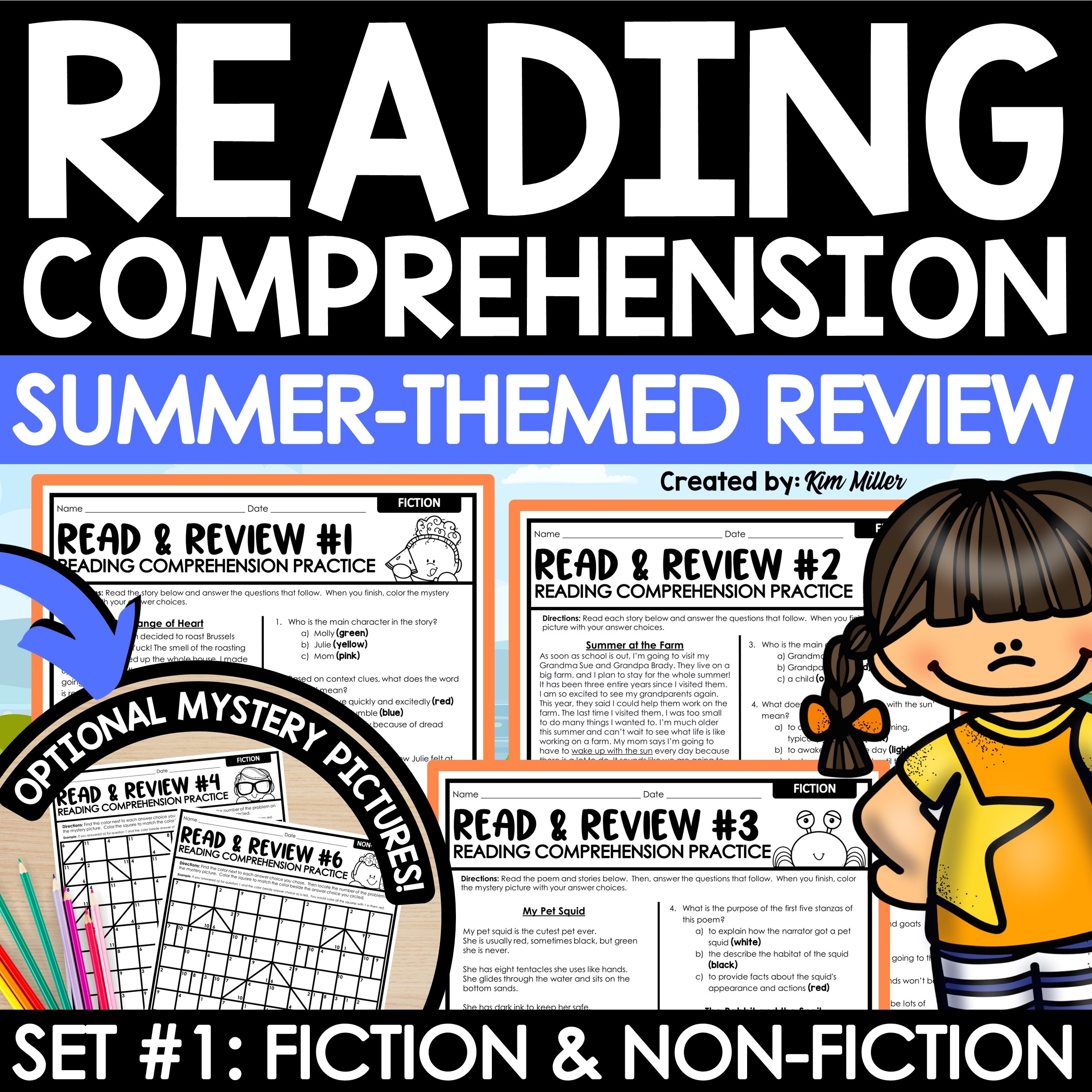 Free Printable Reading Worksheets For Grade 3