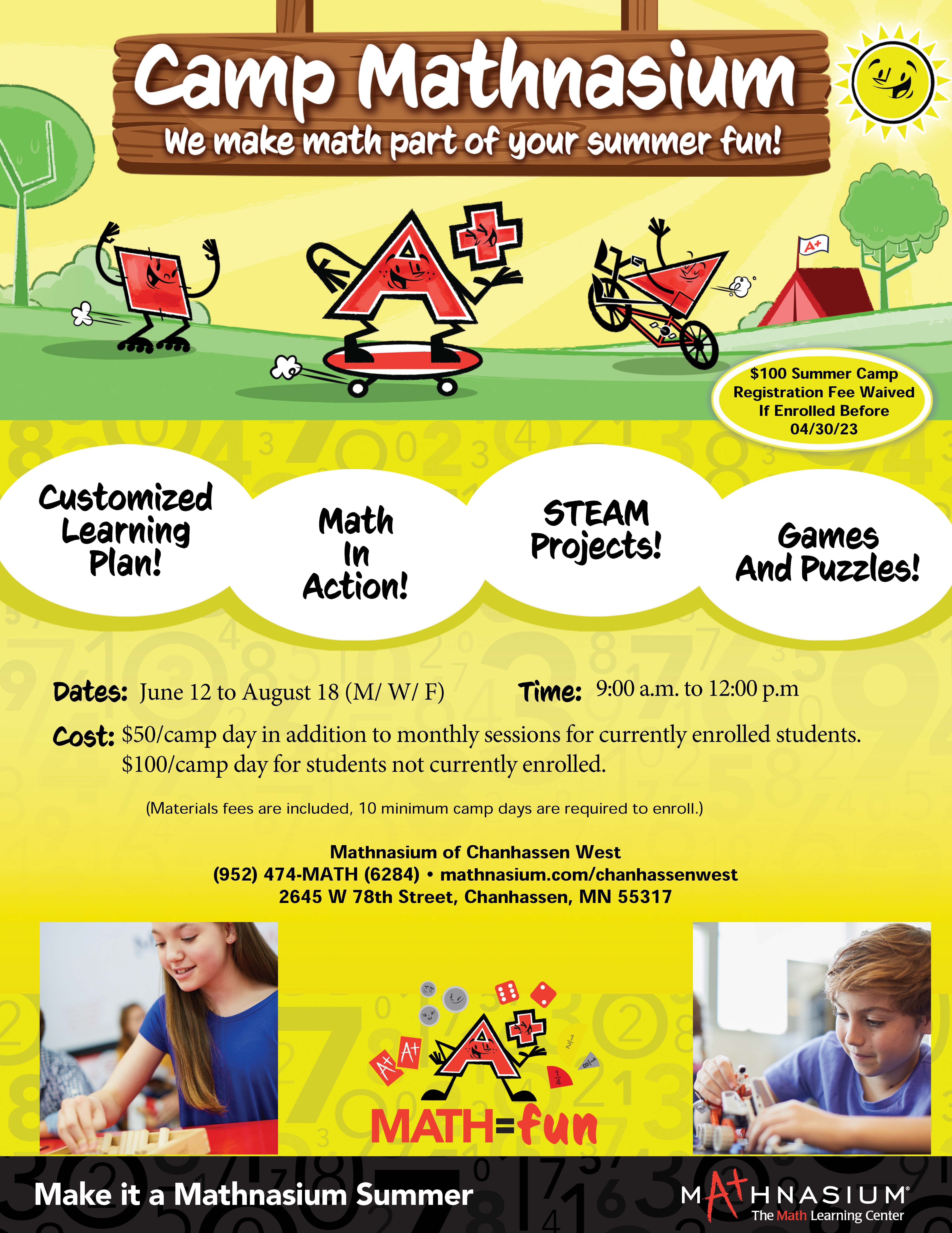 Summer Math Fun At Chanhassen