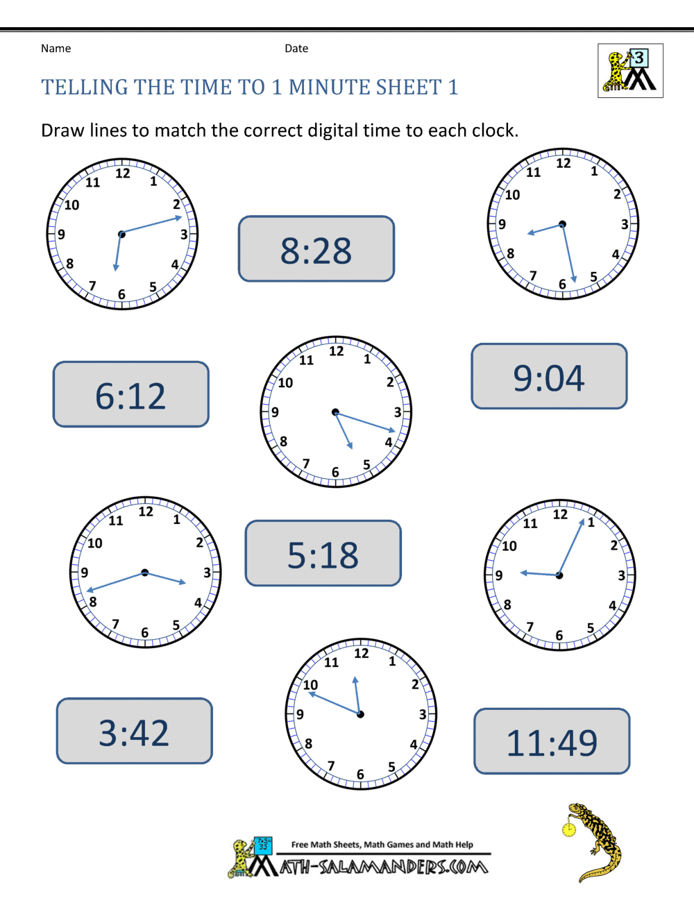One Minute Maths Free
