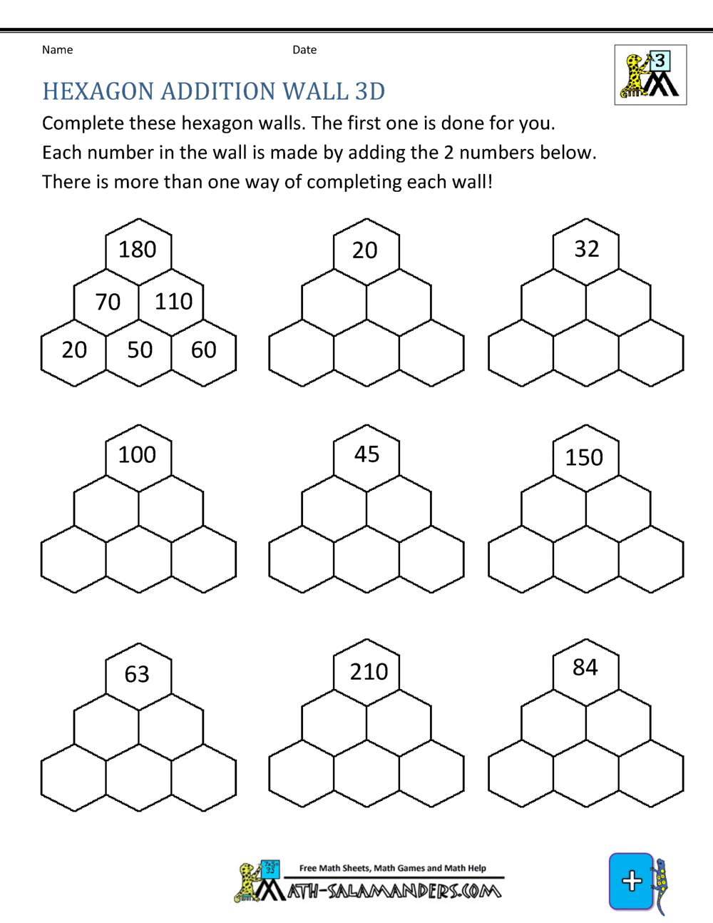 Third Grade Addition Worksheets Worksheets Library