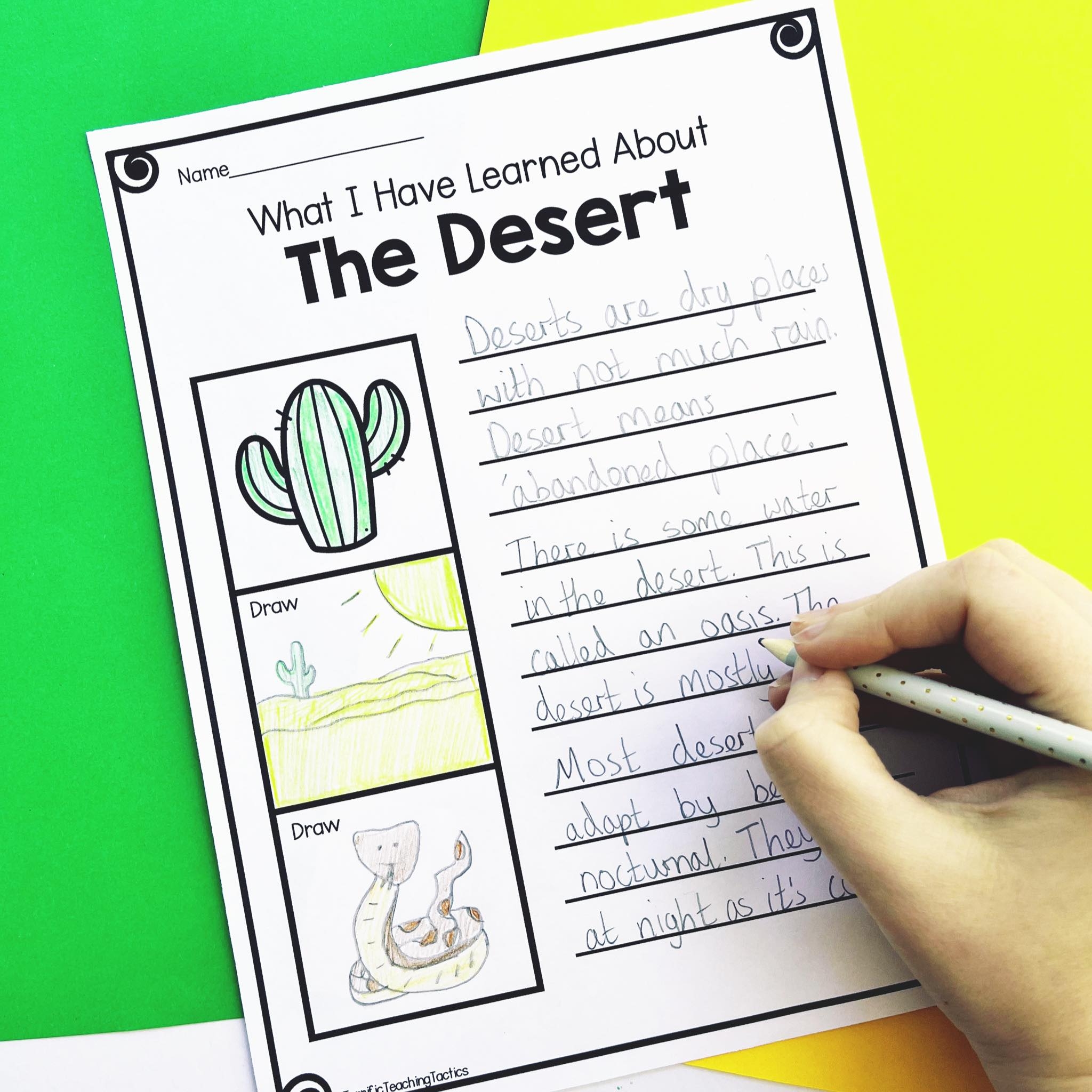 Third Grade Informational Writing Prompts And Worksheets Non Fiction Writing