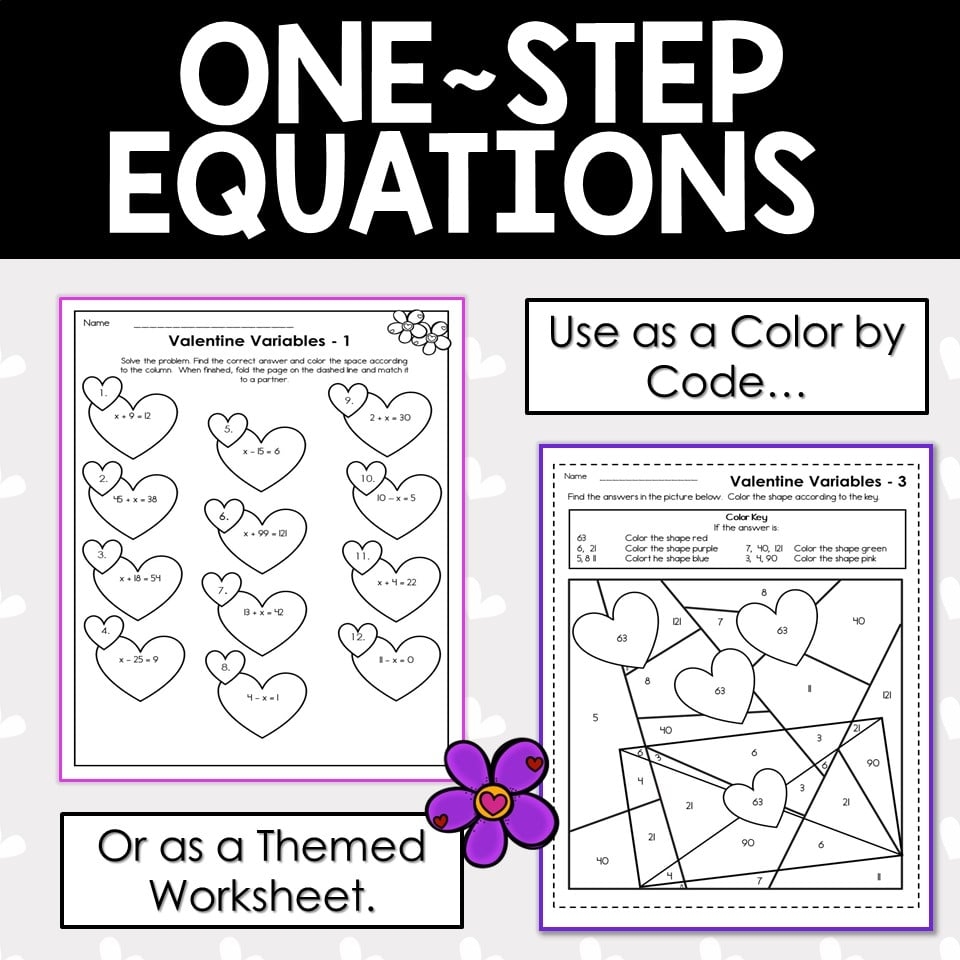 Math Printable Worksheets 6th Grade