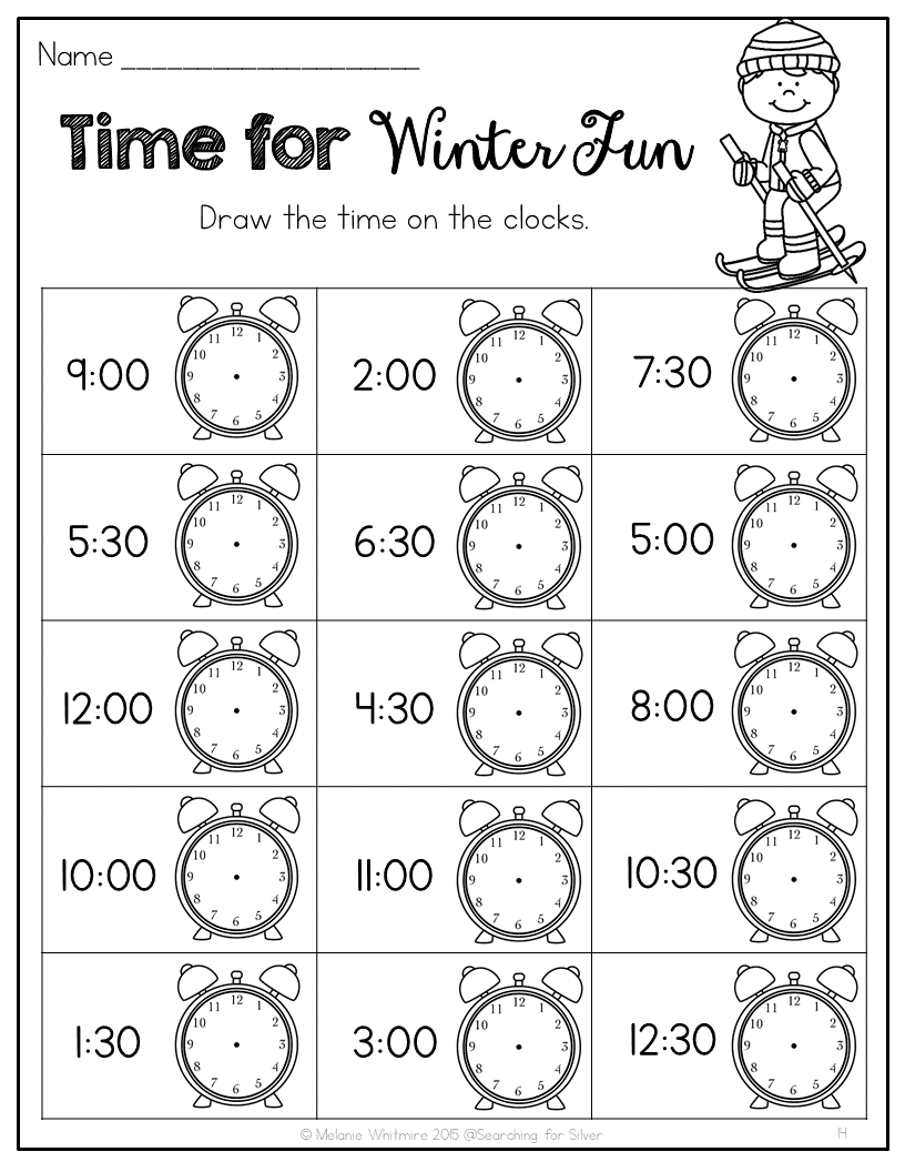 Winter Printables 1st Grade Made By Teachers