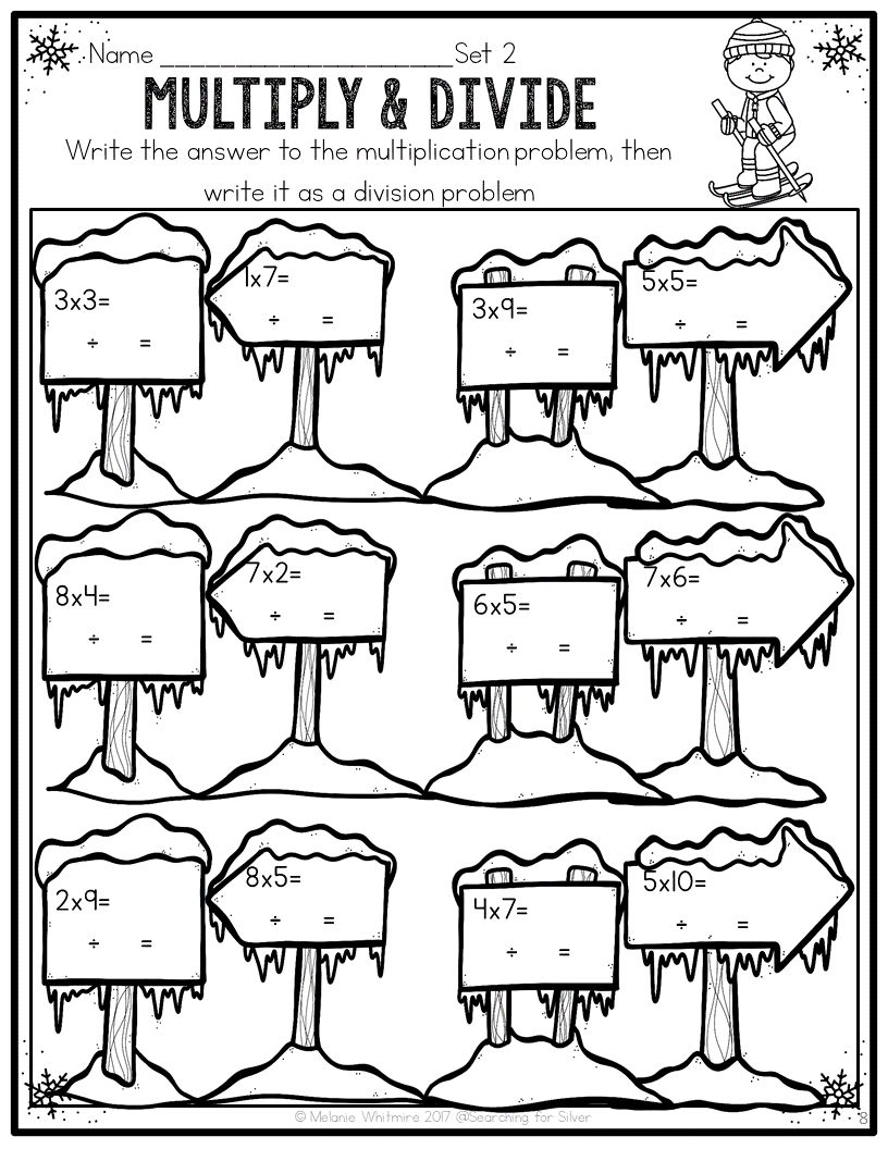 Winter Printables 3rd Grade Made By Teachers