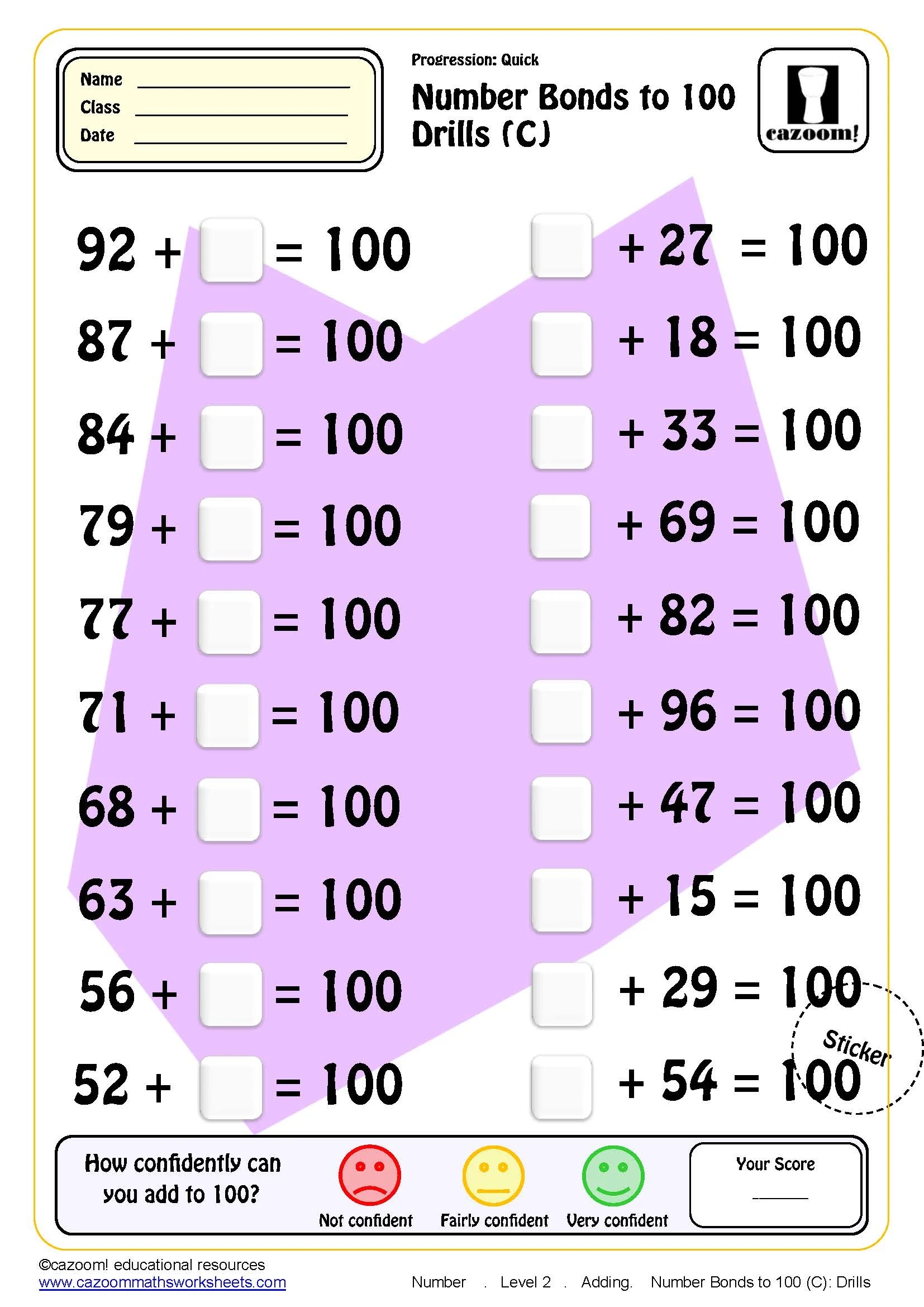 Year 2 Maths Worksheets Printable Maths Worksheets Year 2 Cazoom Maths